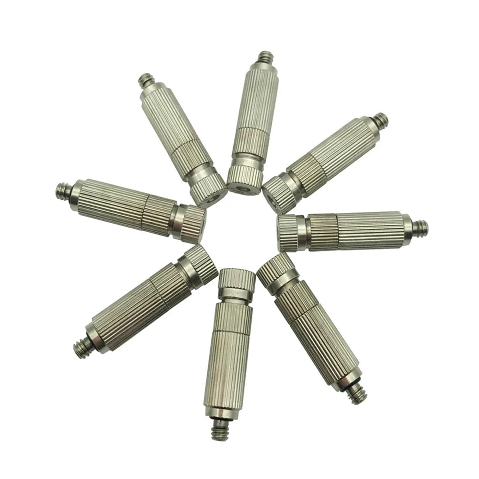 (Lot de 50 pièces) Buses de brumisation en Laiton Haute Pression Anti-Goutte 10/24 UNC 0,1/0,2/0,3/0,4/0,5 mm
