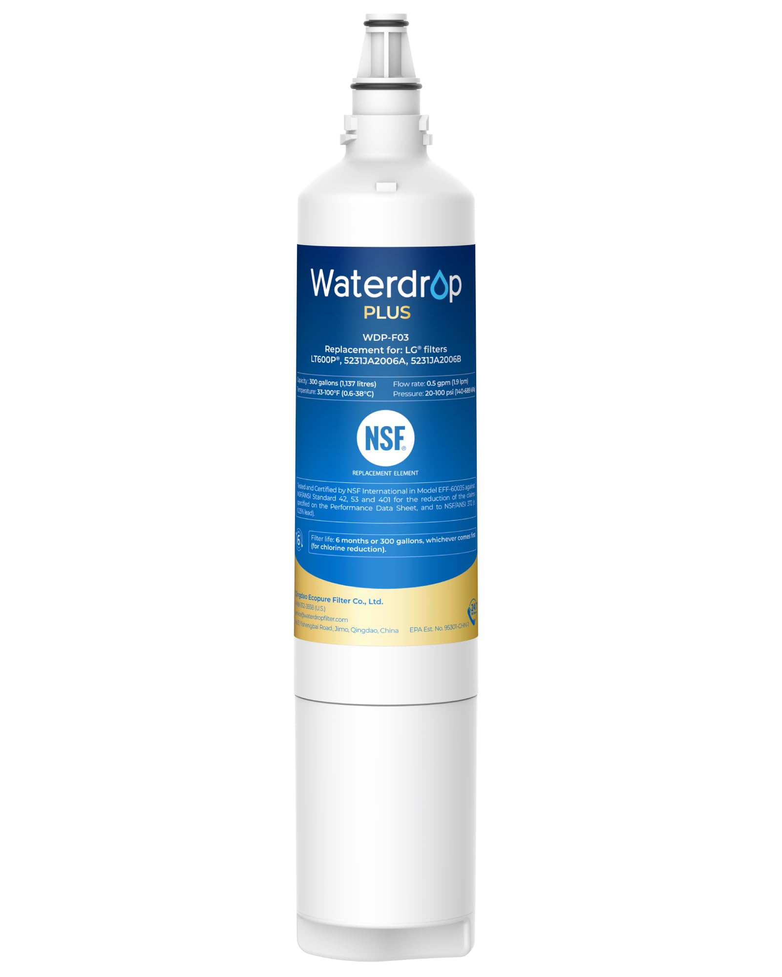 Amazon.com: Waterdrop Plus 5231JA2006A NSF 401&53 Certified