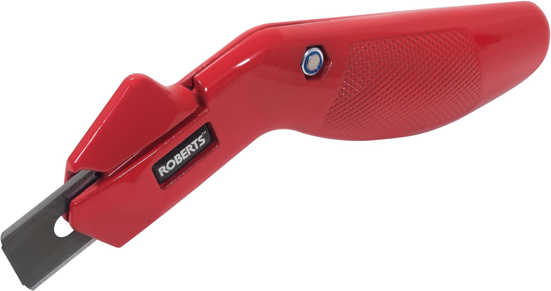 ROBERTS 10252 Professional Carpet Knife (includes 3 blades), Red
