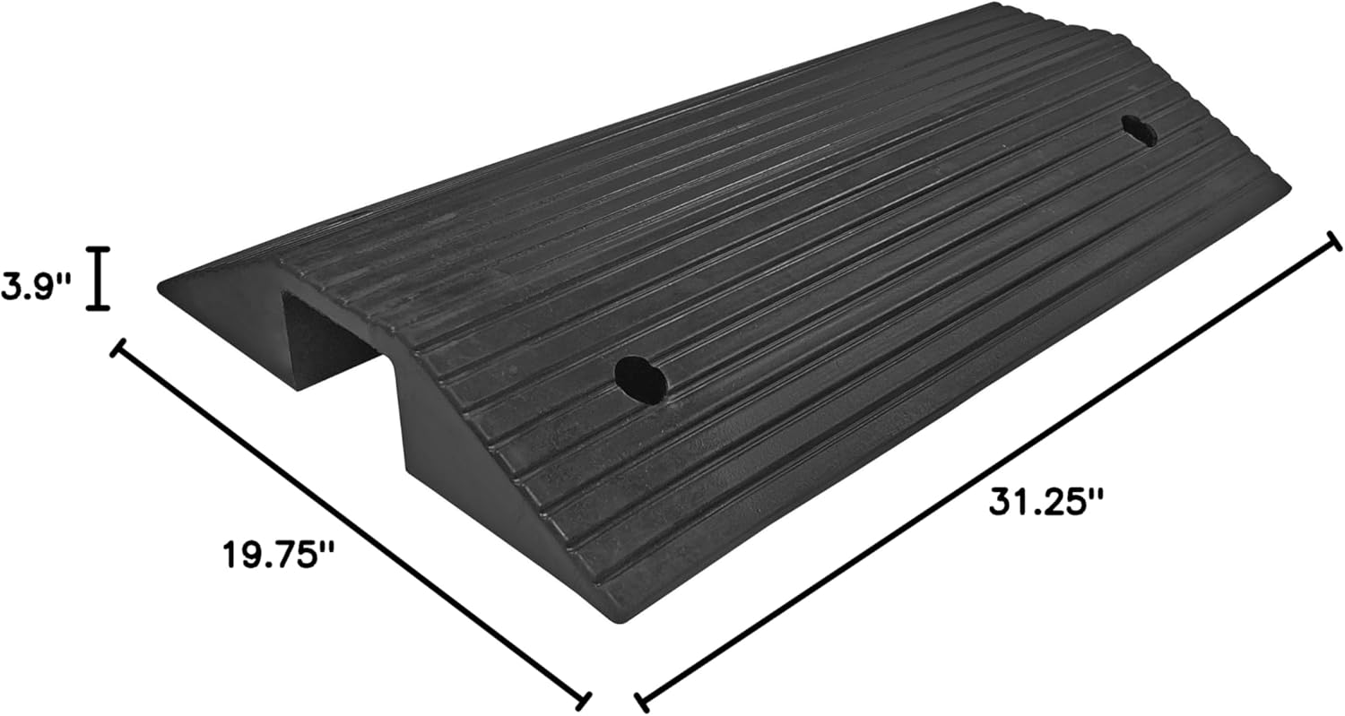 Electriduct Goliath Extra Large Drop Over Cable Protector 3.2" x 4.75" Channel Cord Cover