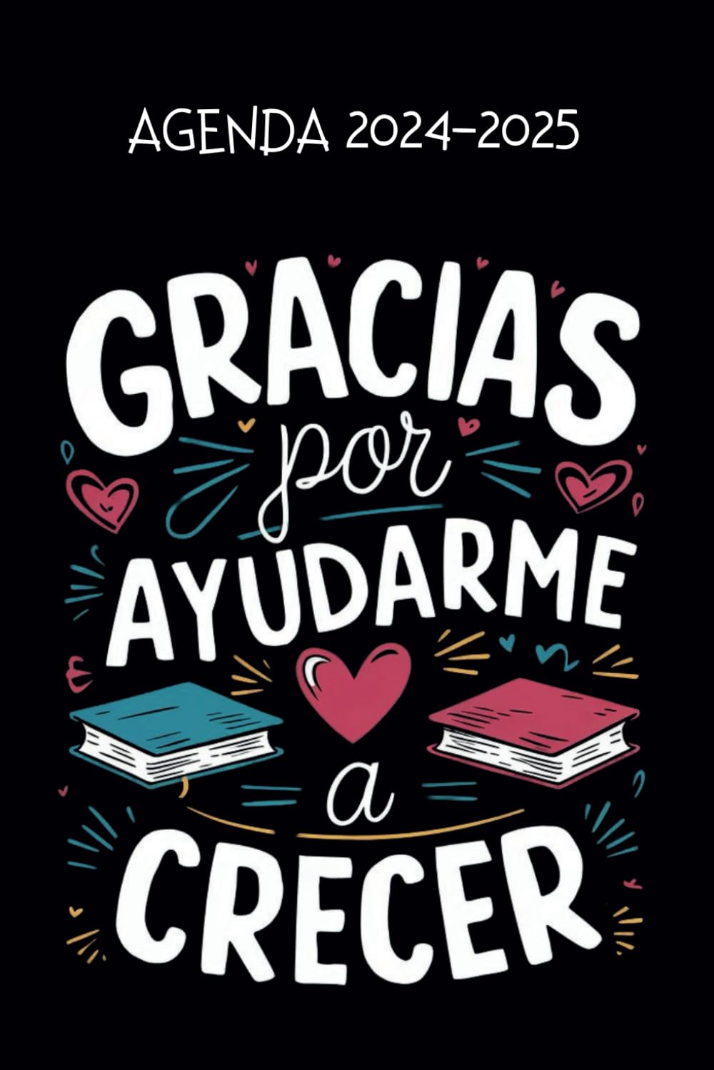 Agenda profesora 2024 2025: Regalo maestra infantil primaria guarderia fin de curso