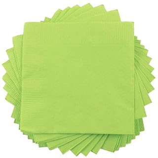 Wanna Party Green Paper Napkins 20pc
