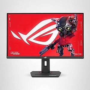 ASUS ROG Strix 27 4K HDR400 USB-C Gaming Monitor(XG27UCS)UHD (3840 x 2160), 160Hz, 1ms, Fast IPS,130% sRGB,Extreme Low Motion Blur Sync, G-Sync Compatible, DisplayWidget, Tripod socket, 3yr warranty