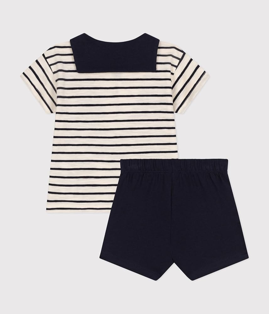 PETIT BATEAU Tシャツ・ショートパンツセット　24m 楽天市場】【SALE／20%OFF】ボーダーTシャツ&ショートパンツ