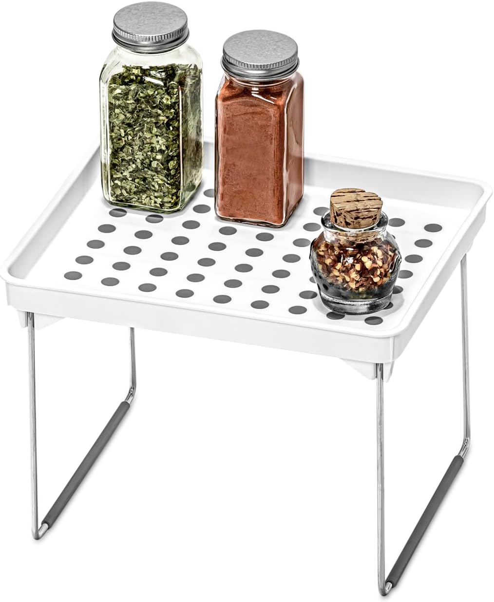 Amazon.com: Masirs Clear Stackable Shelf, Easily Organize Your Kitchen ...