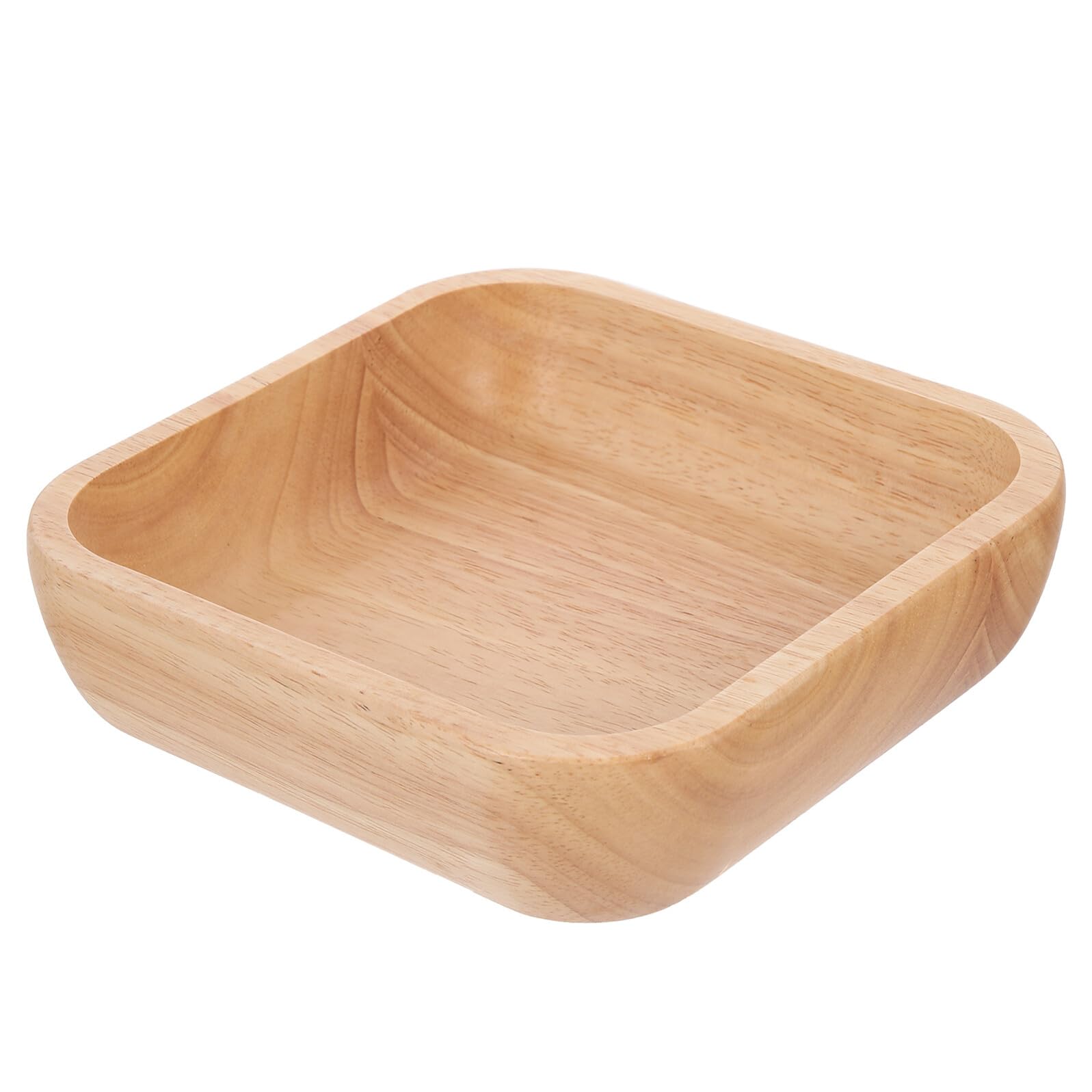 Bol en bois facile à nettoyer pour salades et fruits d'enfants