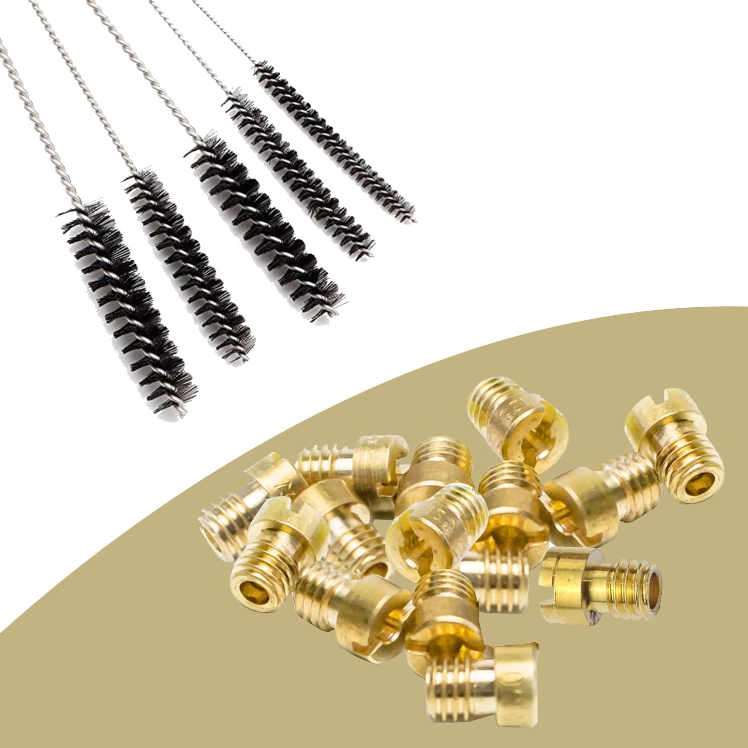 Set 15 Ugelli Carburatore M4 Per Moto GY6 49cc-100cc - #40 A #85, In Metallo