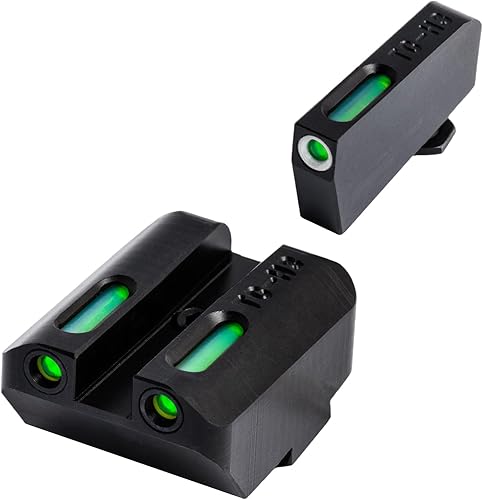 Miniatura 44 de TRUGLO TFX - Mira para pistola Tritio duradero resistente a los golpes, compacto y brillante y fibra óptica Xtreme vista diurna/nocturna