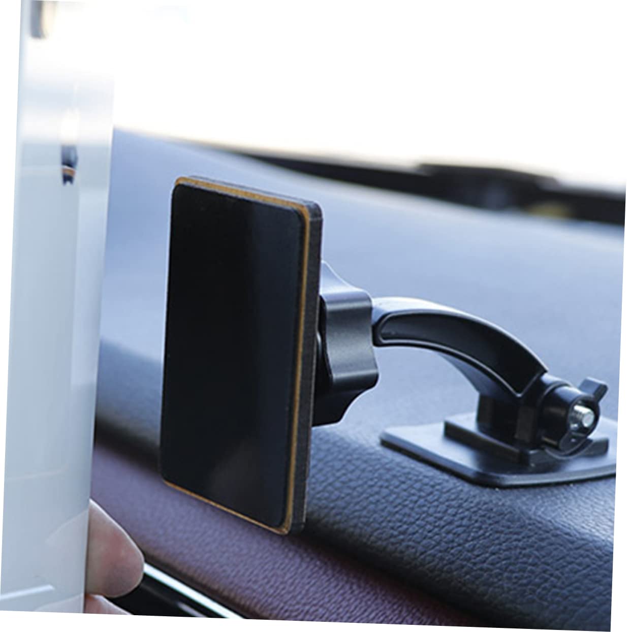 UKCOCO 2 Pezzi Supporto Per Telefono Da Auto Per Cruscotto Supporto Per Telefono Non Magnetico Base Girevole A 360°