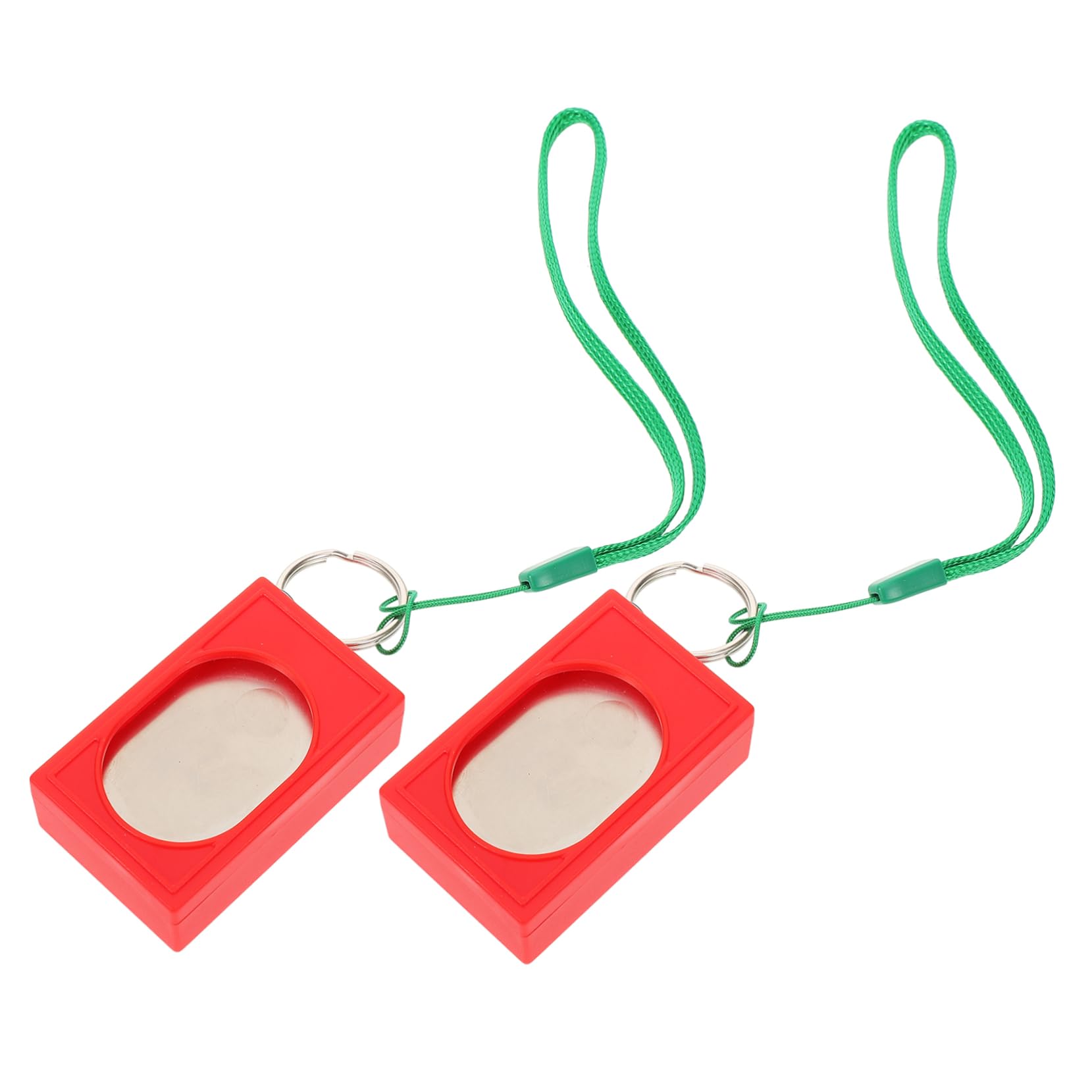 Mipcase 2pcs Dog Training Clickers for Dogs Puppies Compact Portable Clicker Training Device Vibration for Safe Effective