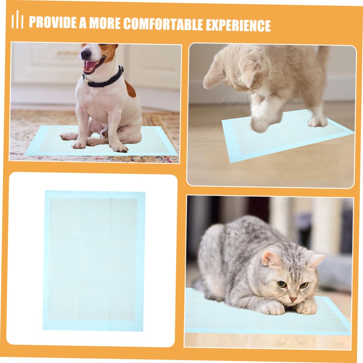 100pièces Tapis Absorbants pour Chiens Et Ultra Absorbante Et Étanche pour Entraînement Propreté Intérieur