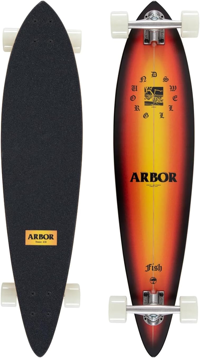 Arbor Longboard Complete Groundswell Drifter Fish Pintail 8.5" x 37"