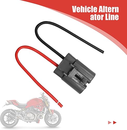 Miniatura 4 de Reemplazo del conector del mazo de cables del alternador de 2 pines para Ford Hitachi Nissan Mazda Subaru Mitsubishi Mercury Chrysler Dodge Plymouth