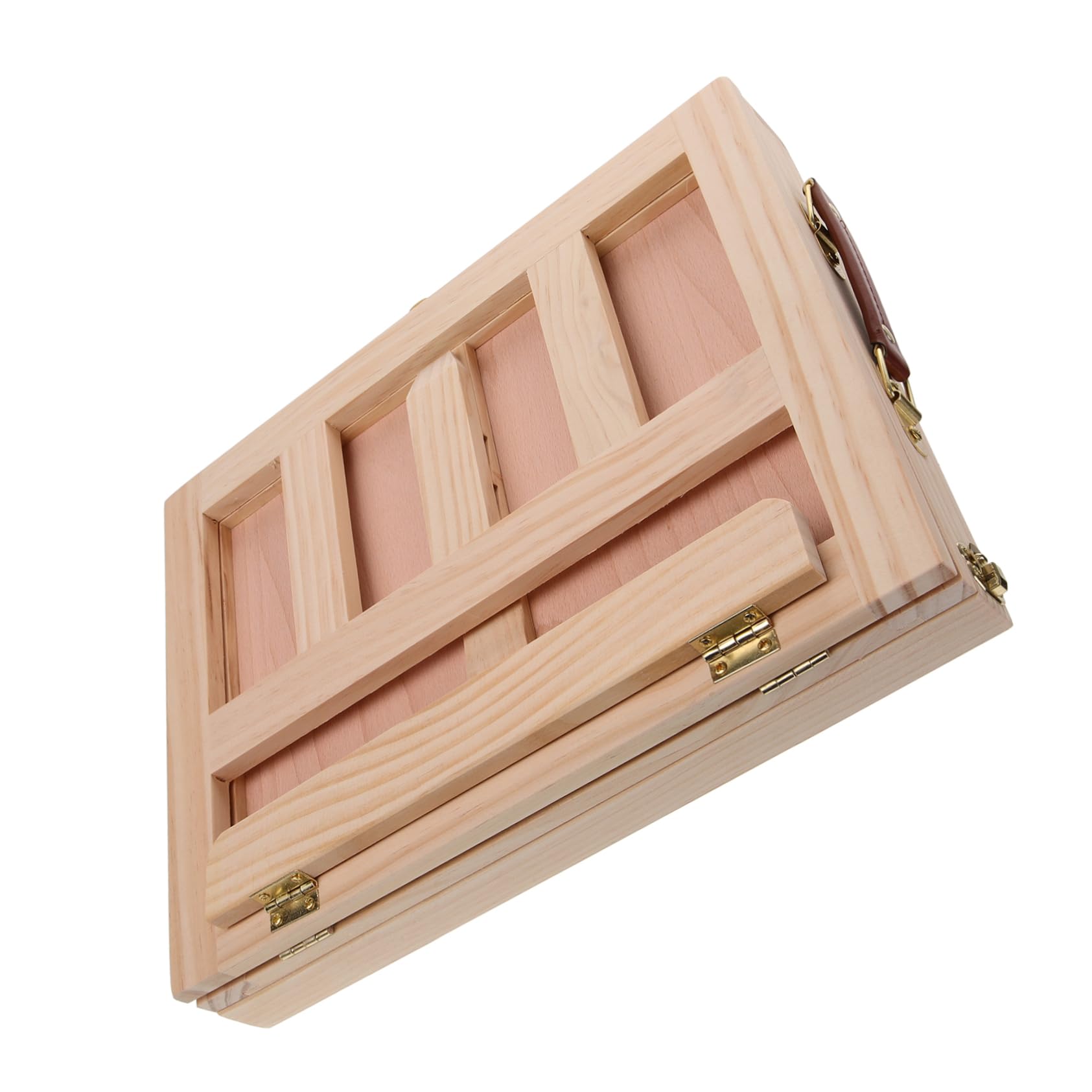 Tragbare Holz Zeichenstaffelei mit Schublade, Khaki, Leicht