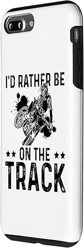 Miniatura 29 de iPhone 12 mini I'd Rather Be On The Track Dirt Biker Motocross Enduro Biker Case