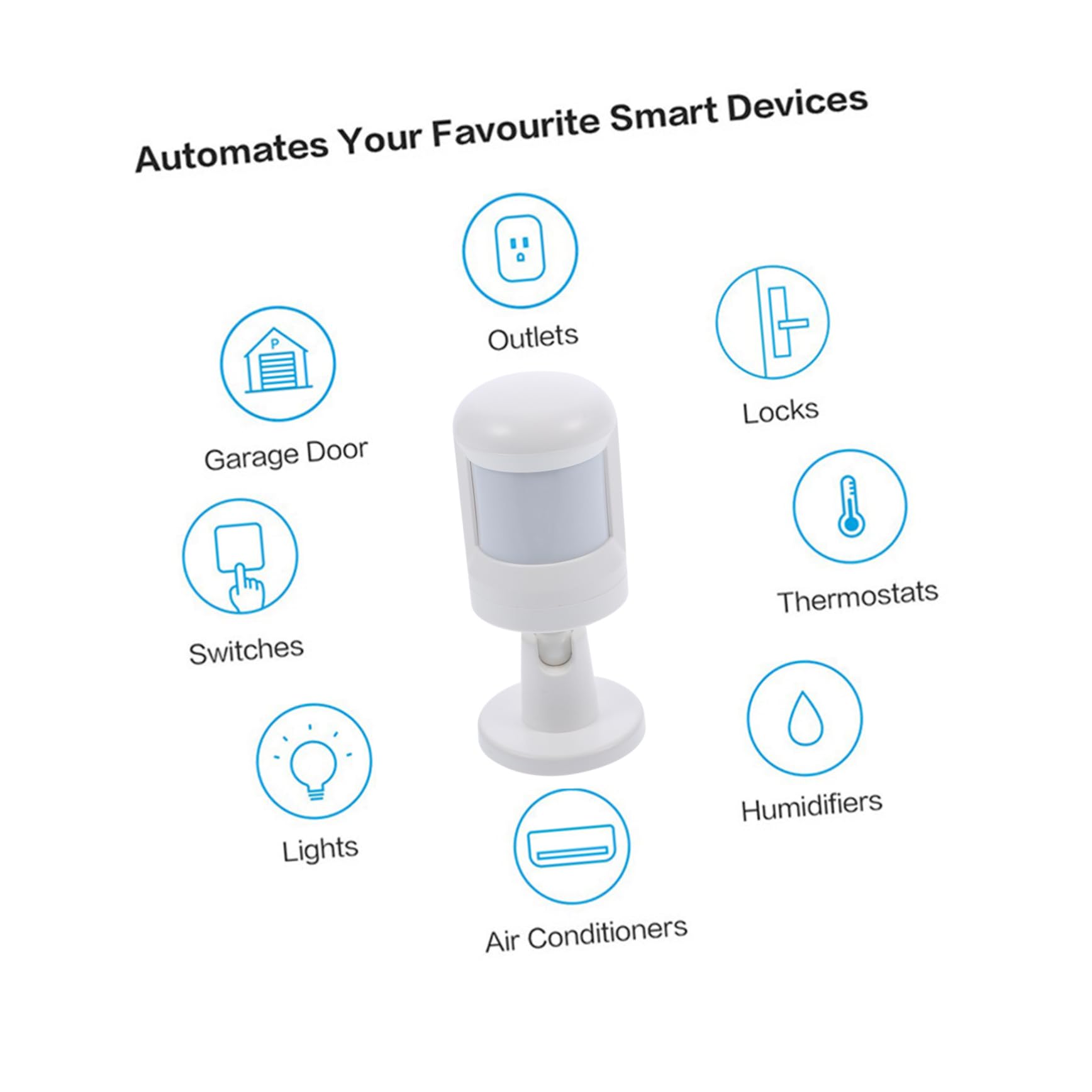 HOMSFOU De Infrarrojos Gran Angular Sensor Corporal y Sistema De De Movimiento Pir Hogar