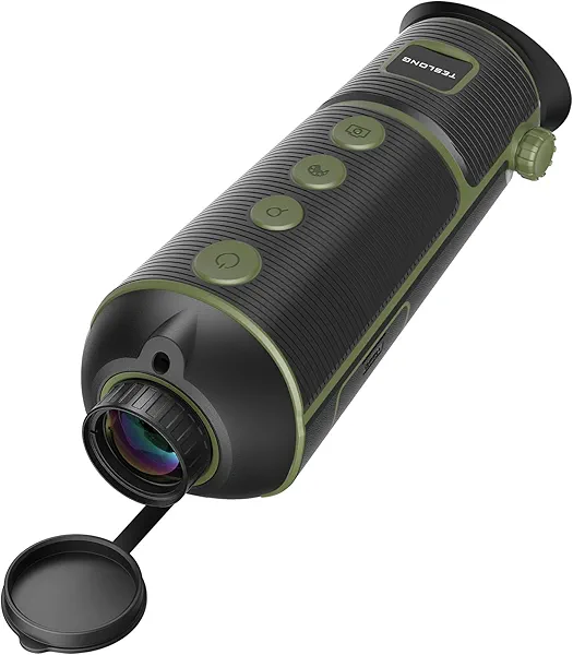 Teslong Thermal Monocular, 384x256 Thermal Imaging Monocular Handheld Infrared Scope, Weather-Resistant Vision Short Range for Hunting, Outdoor Camping, Travel 384 x 256