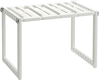 Belca SSR-SX Laundry Storage, Free Bathroom Rack, Extendable Type, Size S, Width 13.0-19.7 x Depth 12.0 x Height 12.0 inch...