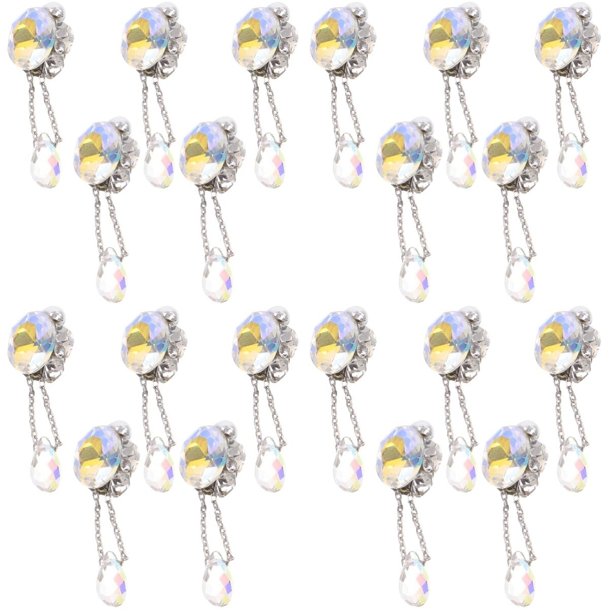 Beaupretty 4 Set Ciondoli Per Unghie Decorazioni Nail Art Uniche E Fashion Accessori Manicure Pratici E Facili Installare Per Unghie Diy Art 5 Pezzi*4
