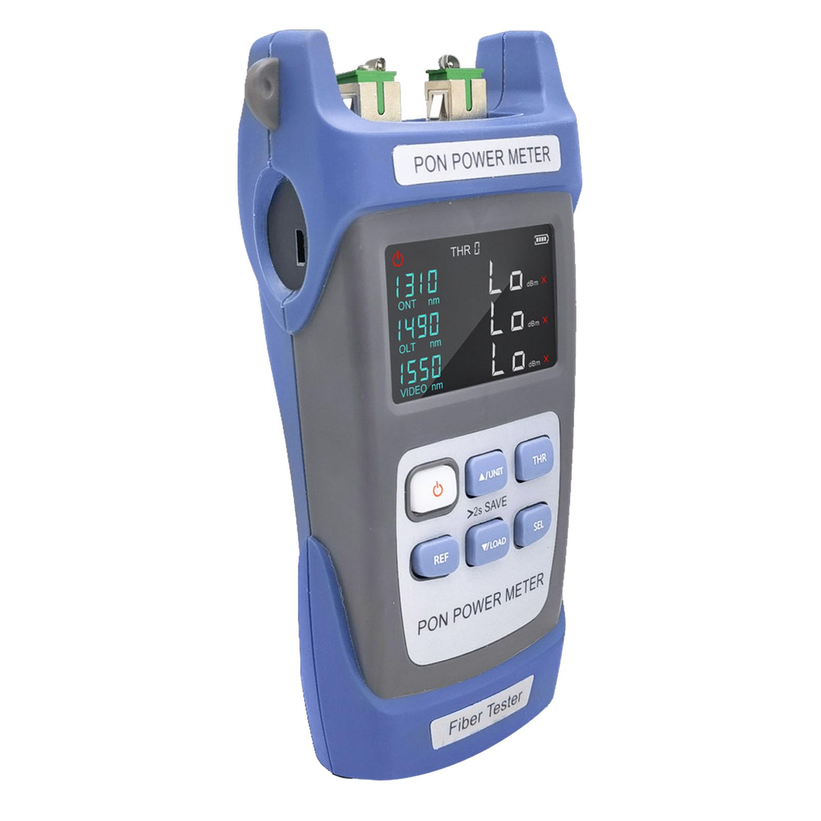 Optical Power Meter Glasfaser Test Tool Kit Hochpräzise Netzwerk Scanner FTTH PON GPON