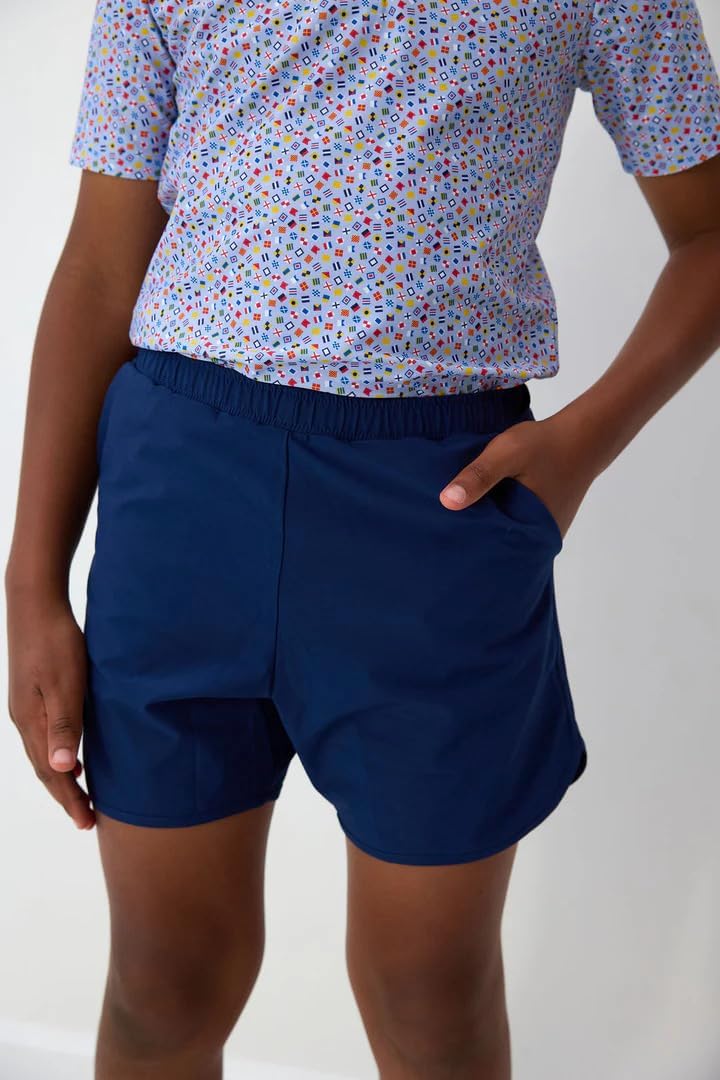 Boy's Super Short Athletic Sports Unlined with Pockets Sizes 2-16