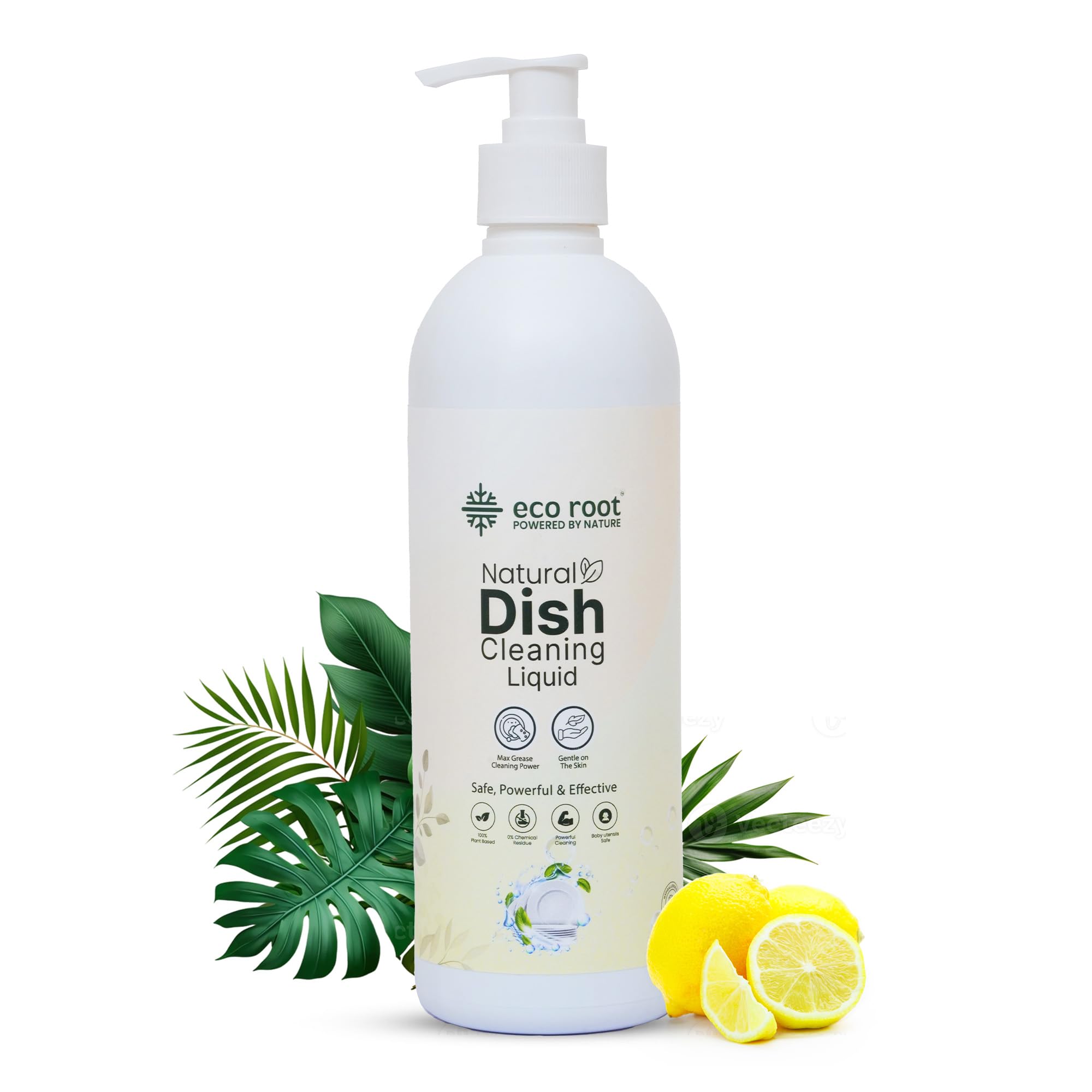 ECOROOT Natural Dish Cleaning Liquid Plant-Based Ingredients for Dishwashing Liquid, Baby Safe, Skin Safe, Pet Safe, Eco-Friendly, Non-Toxic, Utensil Cleaner Liquid (500 ml (Pack of 1))-image-42