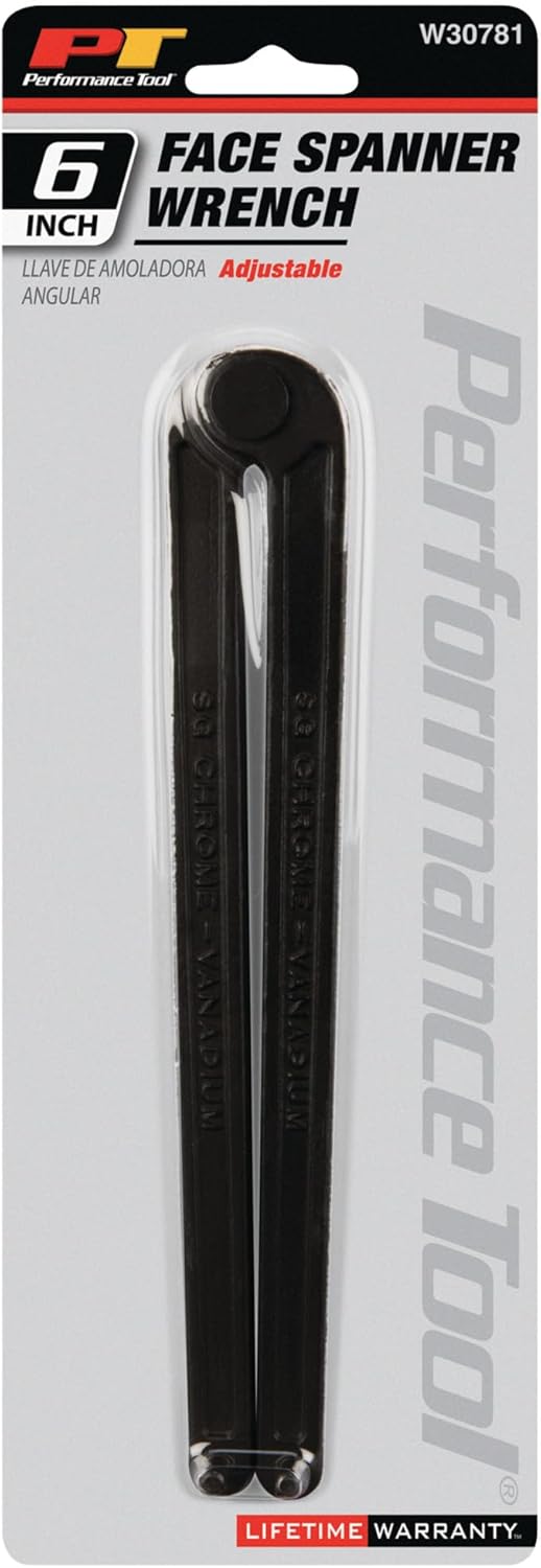 Performance Tool W30781 6-Inch Adjustable Face Spanner