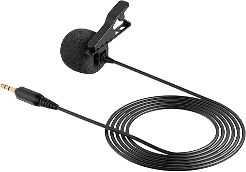 Saramonic LavalierMic | 3.5mm TRS Lavalier Microphone for Wireless Microphone Systems (3.9)
