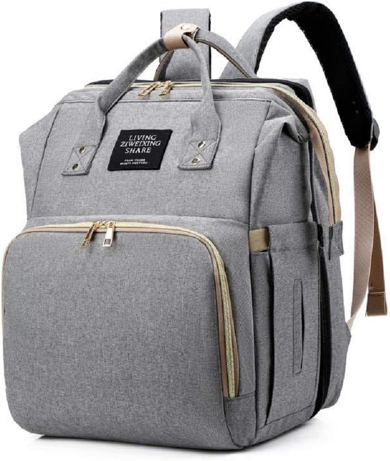 Diaper Bag Backpack – Multifunctional Diaper Bag with Changing Station – Travel Backpack for Moms and Dads – Stylish, Modern