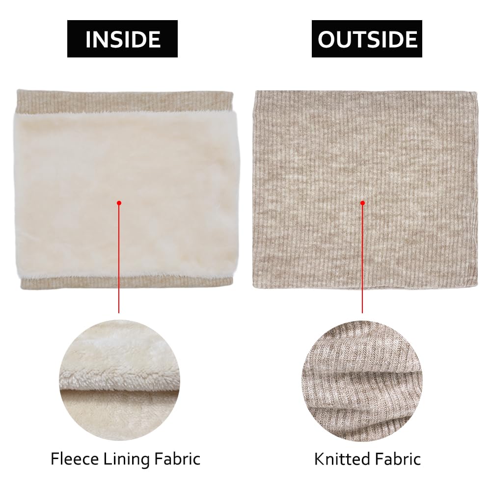 I Kua Fly Invernale Scaldacollo Uomo Donna Caldo Pile Sciarpa Elastico Tubolare Paracollo Termico Sportivo Scaldacollo per Moto Sci Running Ciclismo