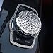 Thor-Ind Crystal Diamond Bling Car Interior Center Console Multimedia knob Button Decor Cover Cap Trim for BMW 1 3 4 5 7 Series X1 X3 X4 X5 X6 2013-2014 Unique Gift for Women (Silver-Large Size)