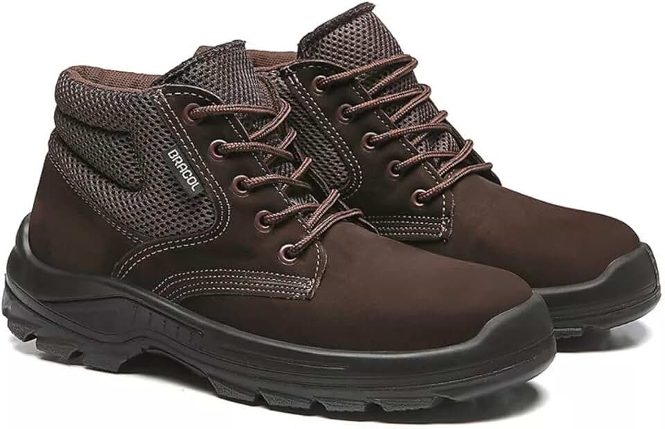 Bota Botina Nobuck Epi Bracol Bae Dubai Cor Preto Bico Pvc