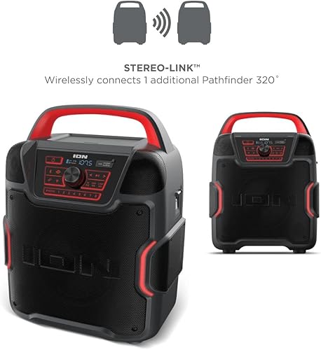 Miniatura 2 de ION Audio Pathfinder 320 - Altavoz Bluetooth para todo tipo de clima (renovado)
