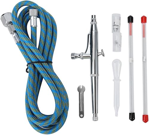 Mini compresor de aerógrafo conjunto pistola de pintura Mini compresor de aire pistola de pulverización para decoración de pasteles