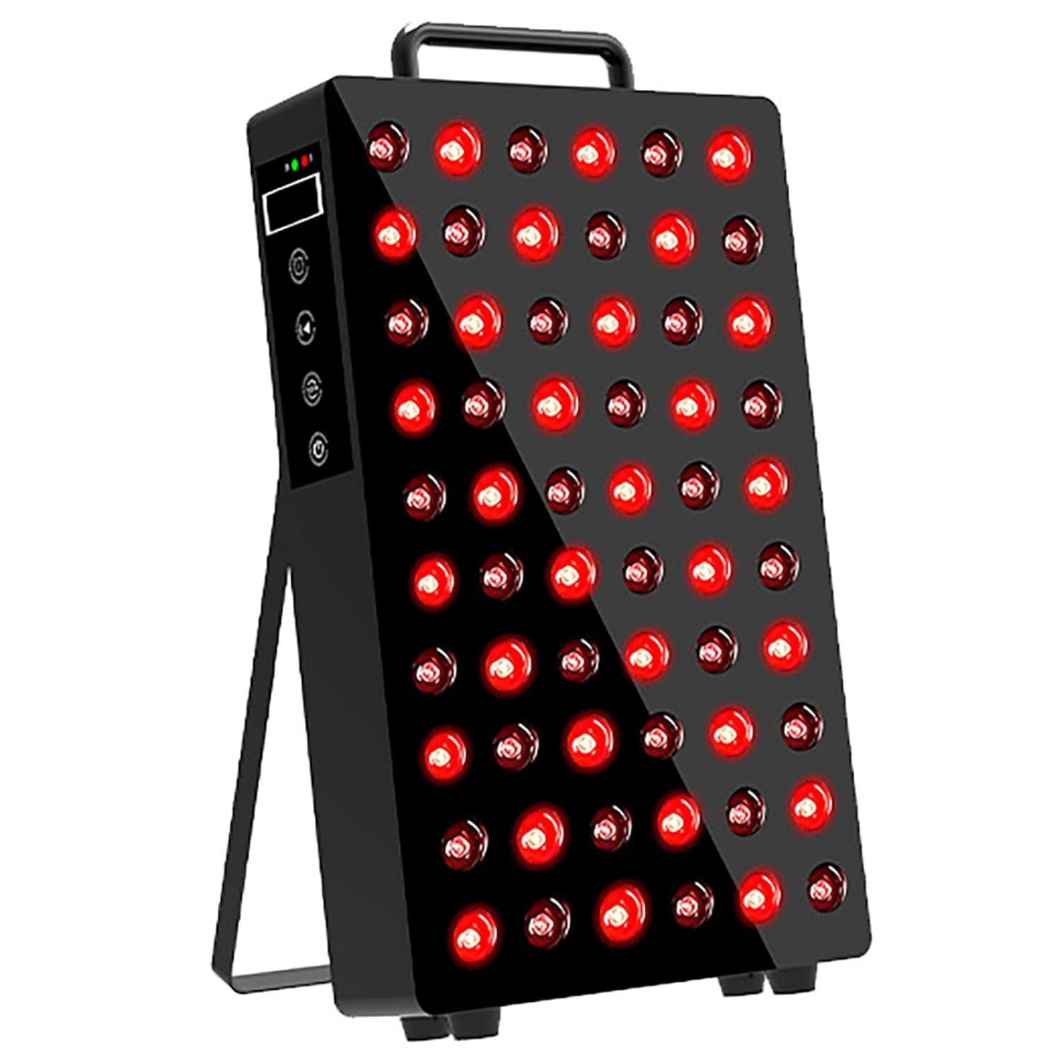 Painel de Luz Vermelha para o Corpo – Lâmpada LED de 300W (136,1g) com 630nm/660nm/850nm/940nm – Luz Vermelha e Próxima para Exercícios em Casa, Fitness, Sono e Relaxamento