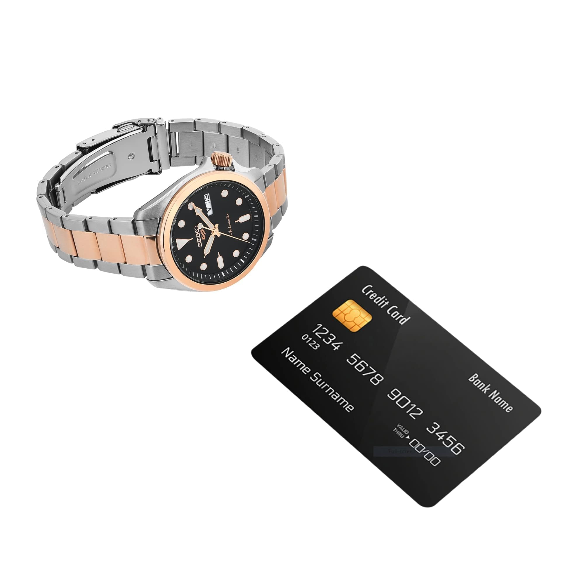 Seiko 5 Sport SRPE58K1 Automatikuhr, Silber, Armband