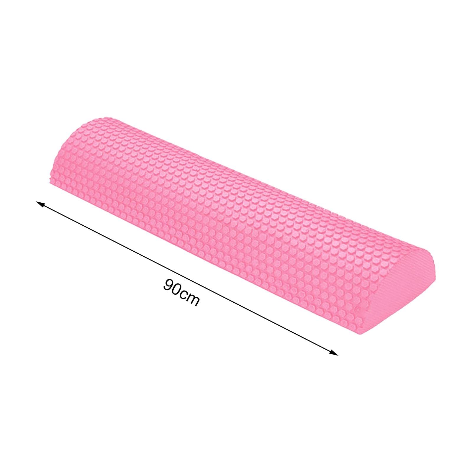 Rullo Mezza Schiuma EVA per Esercizi Allenamento Massaggiatore Colonna Pilates Equilibrio Muscolare Portatile Adatto per Stretching Fitness