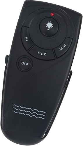 Miniatura 2 de Winflike UC7083T - Mando a distancia de repuesto para ventilador de techo Hampton Bay Harbor-Breeze Soporte de control remoto inalámbrico sin