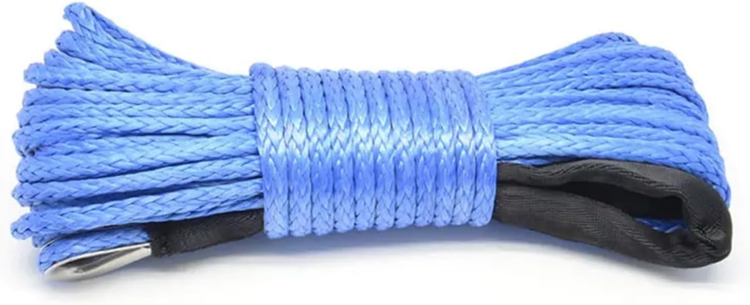 7700LBs Winch Line Cable Rope Winches Towing Hook Stopper Rubber Accessories for ATV SUV UTV Truck Off-road
