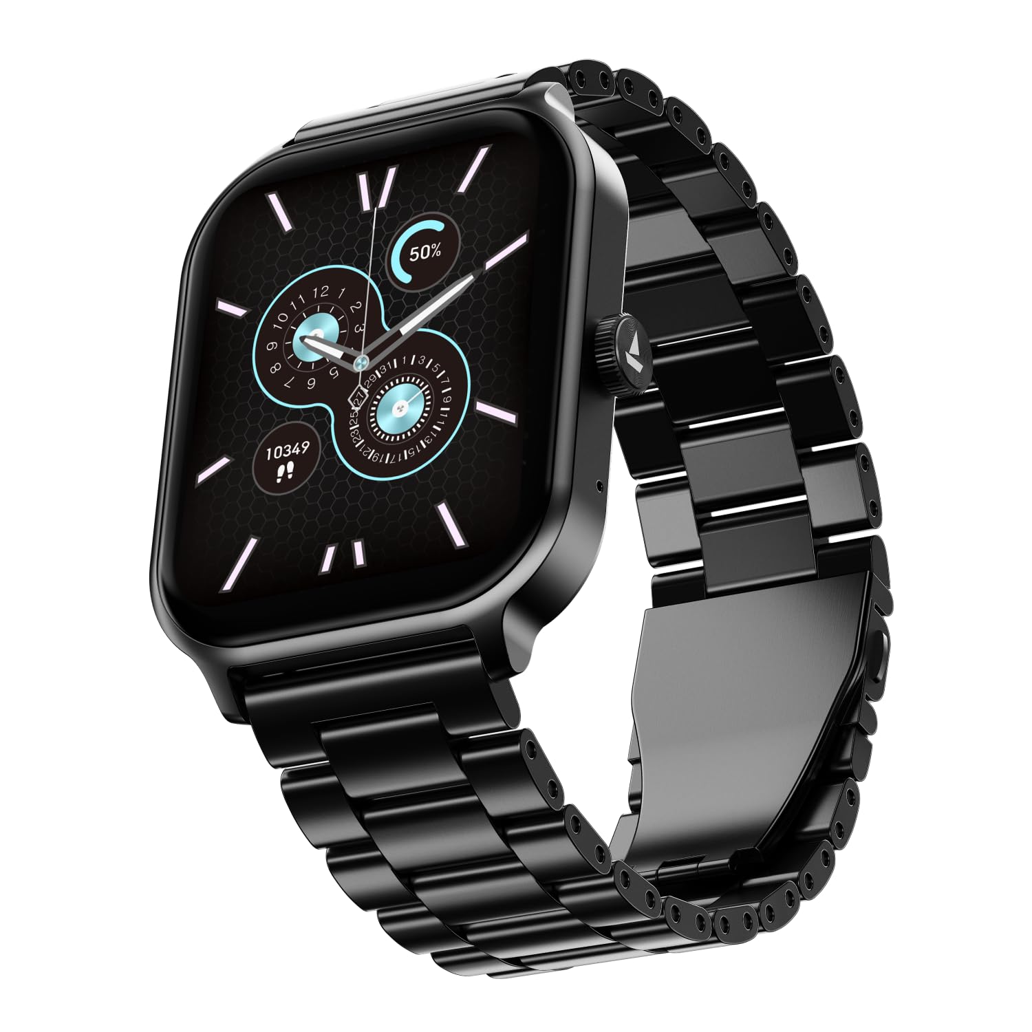 Boat Ultima Ember 2 Smartwatch - 1.96” AMOLED Display, AOD, Personalized Fitness Nudges, Functional Crown, 100+ Sports Modes, Smartwatch for Men and Women (Steel Black)-picture-30