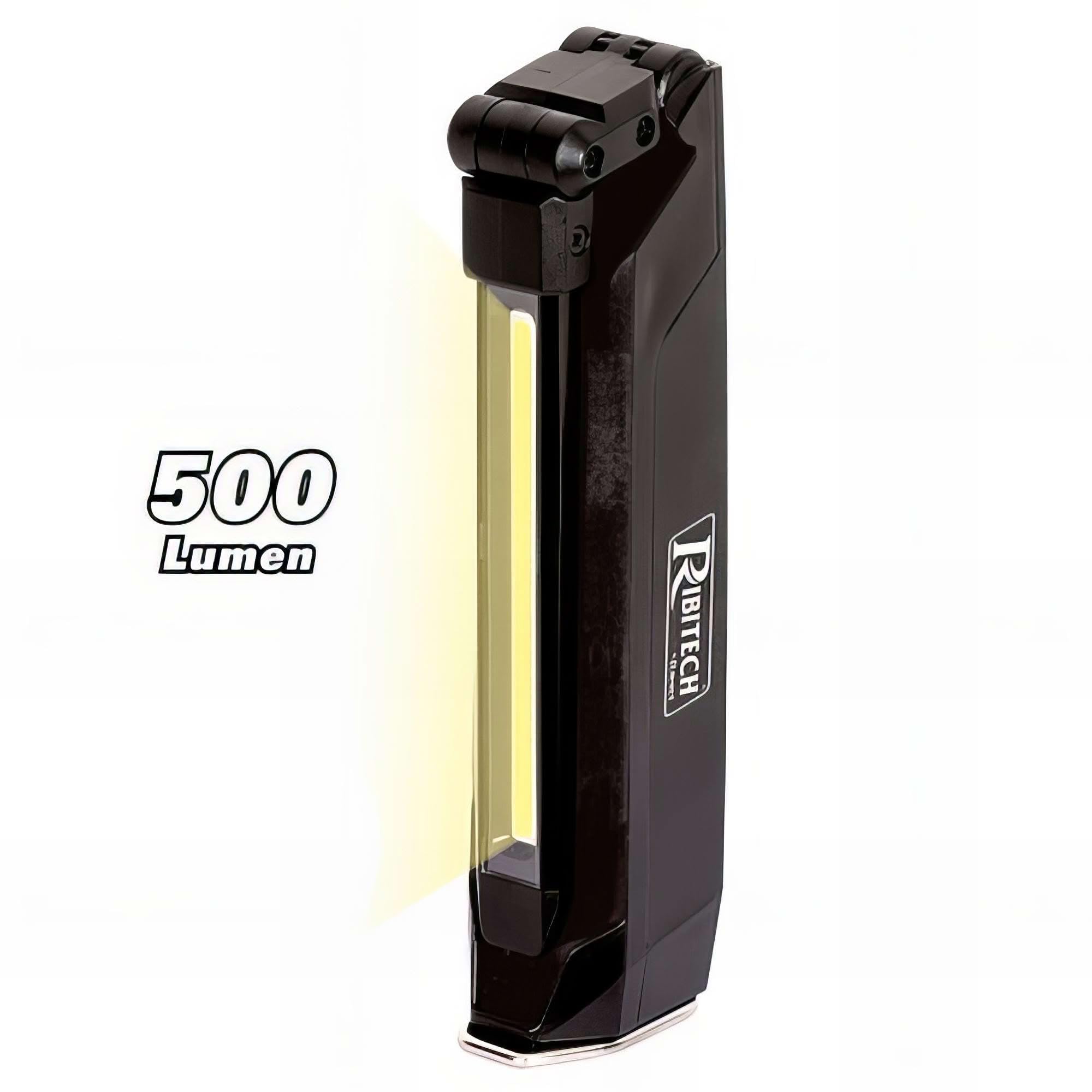 Ribimex PRPL5/501P Lampe Torche Antichoc 500 LM Noir