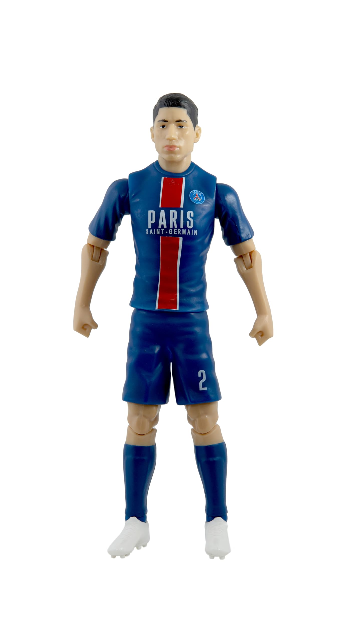 Sockers Banbo Toys Paris Saint-Germain Achraf Hakimi Figurine de Football à Collectionner 20,3 cm