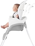 Ingenuity SmartClean Trio Elite chaise haute convertible 3-en-1, chaise pour tout-petit et siège rehausseur de repas - Ardoise