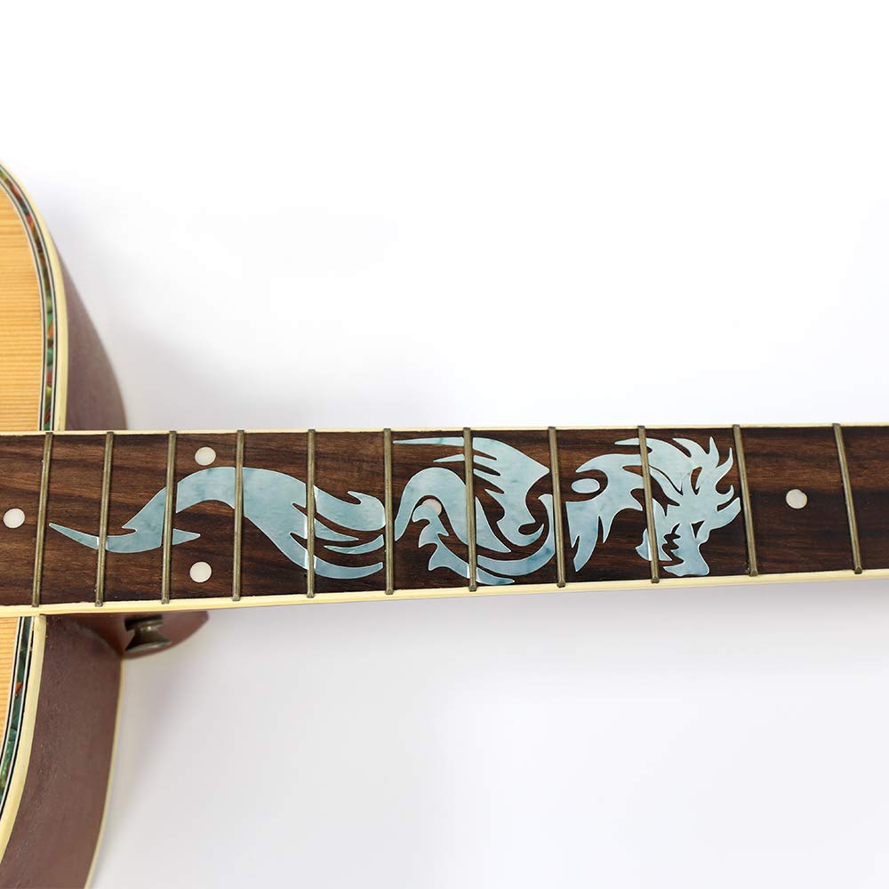 Guitar Fretboard Stickers Markers Inlay Sticker Decals for Bass