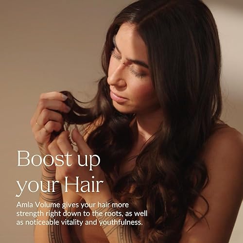 Miniatura 4 de KHADI AMLA VOLUME Champú ayurvédico  Cabello potente y volumen a través de raíces fuertes del cabello  100% natural, vegano, sin silicona y sulfato