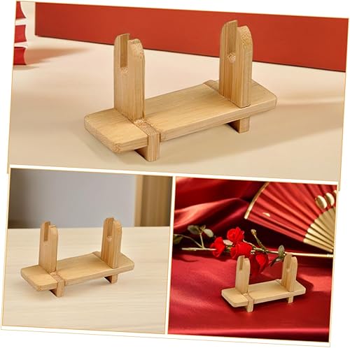 Miniatura 3 de Cabilock Soporte de ventilador de estilo japonés Chinoiserie Decoración Decoración China Decoración Práctico Fan Display Holder Soporte de