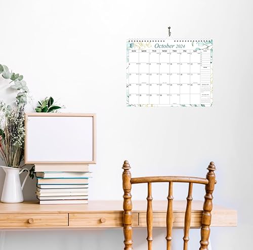 Miniatura 7 de Calendario 2024-2025 - Calendario de pared 2024-2025 de julio de 2024 a diciembre de 2025, calendario de 18 meses con papel de primera calidad,