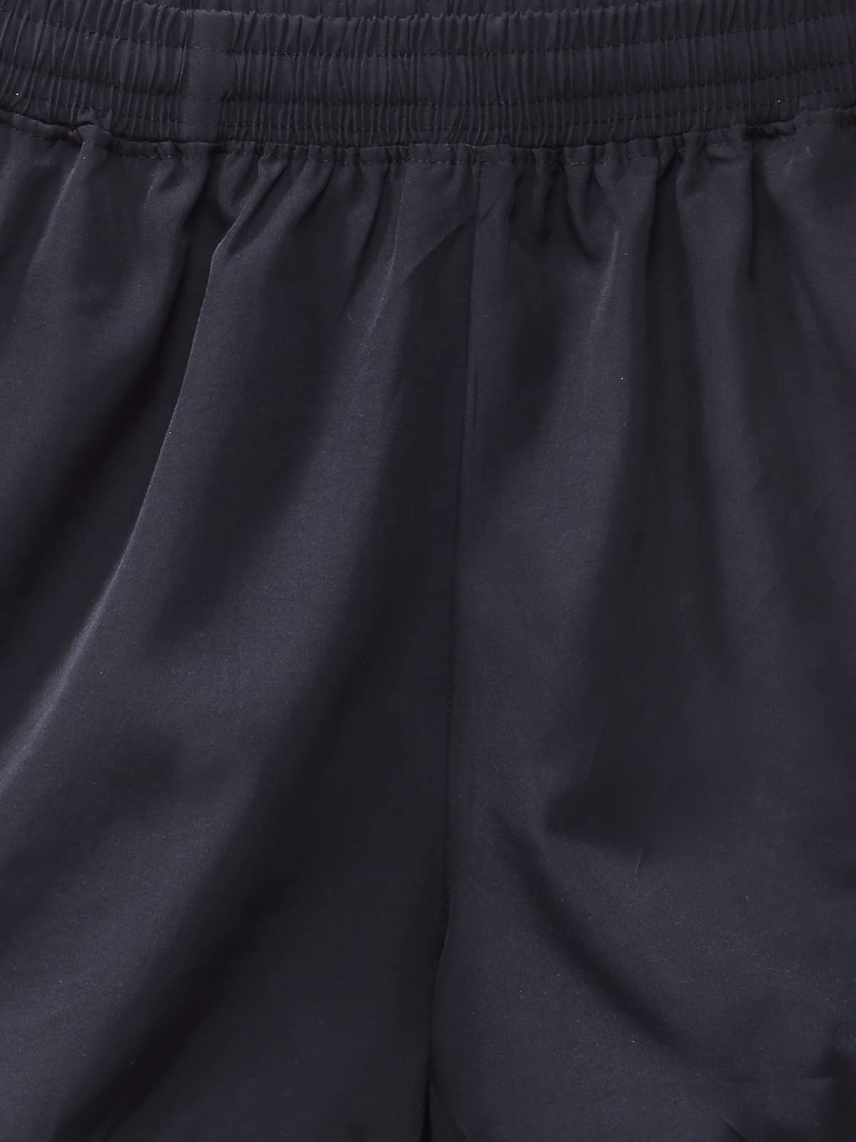 Qiddo Sports Girls Shorts, Quick Dry Kids Sportswear, Activewear with Elastic Sports Band (14-15 Yrs, Black) - Image 3 thumbnail