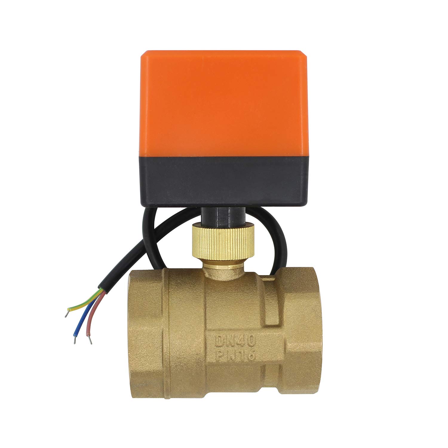 Zawór elektromagnetyczny z napędem 2-drożnym zawór elektromagnetyczny normalnie zamknięty zawór elektromagnetyczny 220v 1/2 3/4 1 1-1/2 cala DN40)