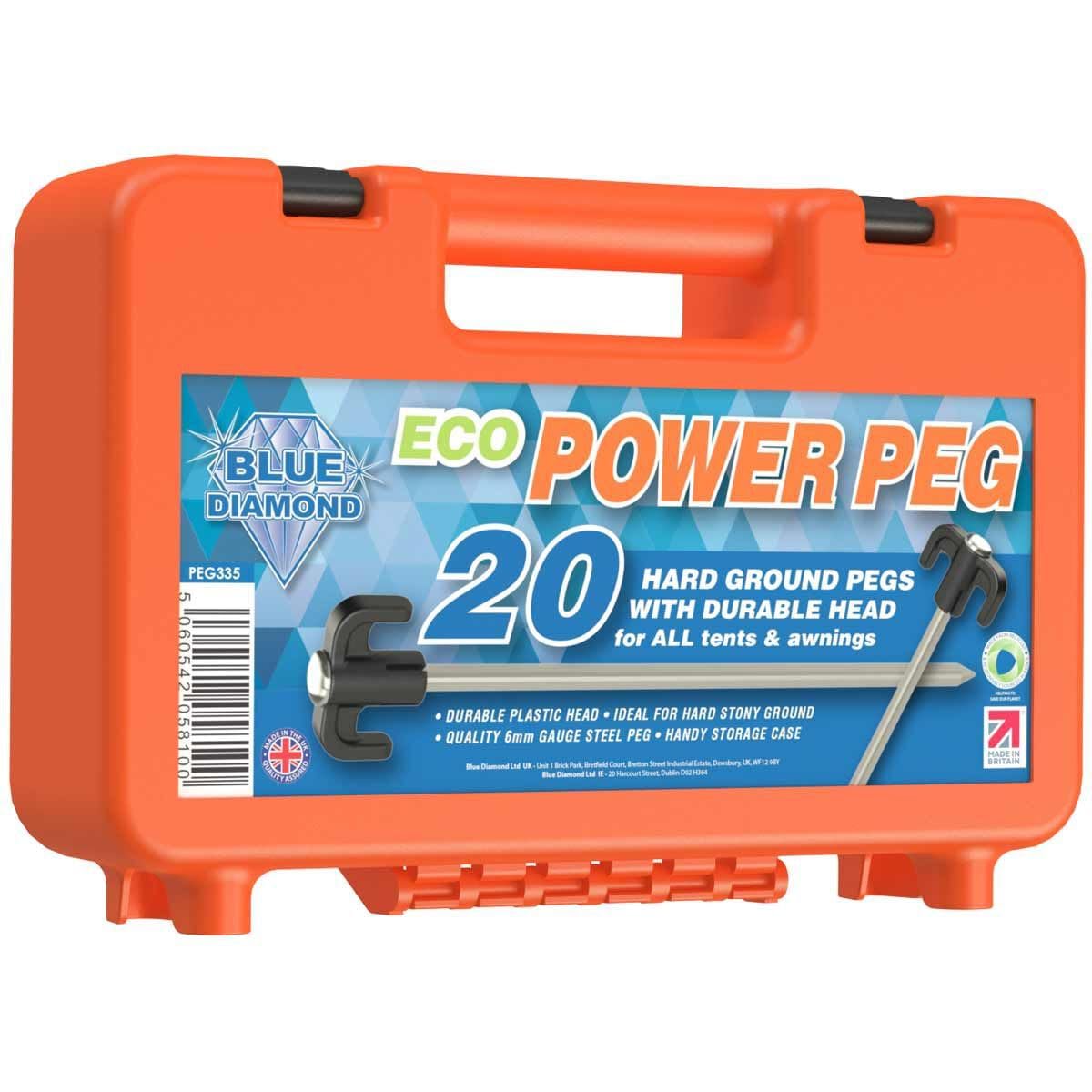Blue Diamond Power Pegs Hard Ground